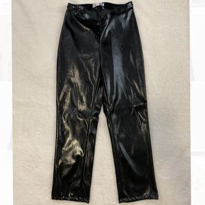 I am Gia Black Latex pants